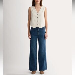 EUC Everlane Way-High Sailor Jean Size 30